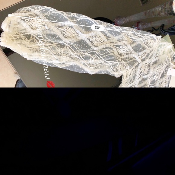 ZARA Mesh Tulle Top - Picture 9 of 10